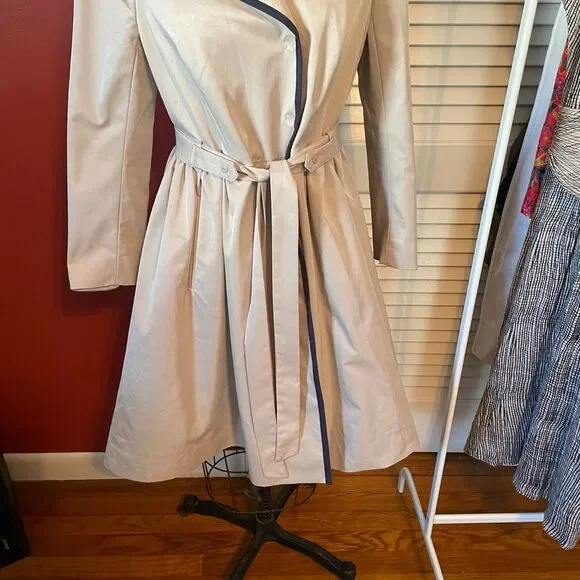 ANTHROPOLOGIE | elevenses “fair lady” trench coat 8 - Picture 4 of 15